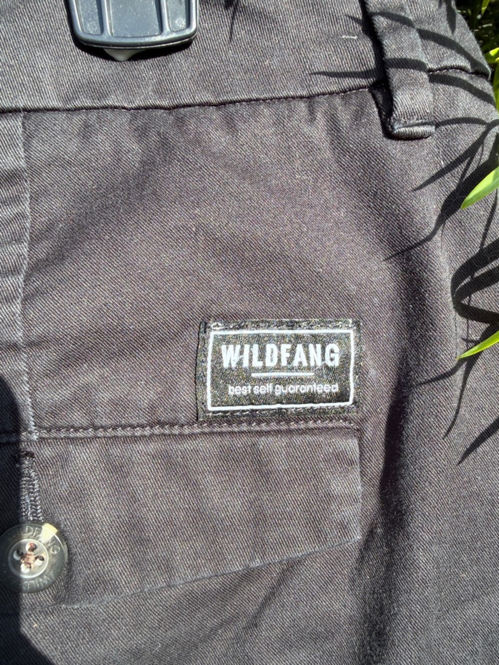 Wildfang Black Essential Trousers - Picture 4 of 5